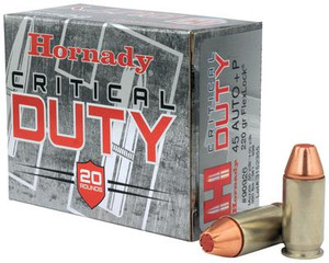 Hornady Critical Duty .45 ACP +P 220 Grain FlexLock - 090255909265