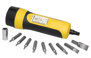 Wheeler 553556 Fat Wrench Set Black/Yellow Rifle 10 Pieces - 661120535560