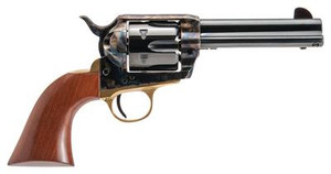 Cimarron Pistolero .45 Long Colt 4.75 Inch Barrel Standard Blue Finish Walnut Grip 6 Round - 844234129904