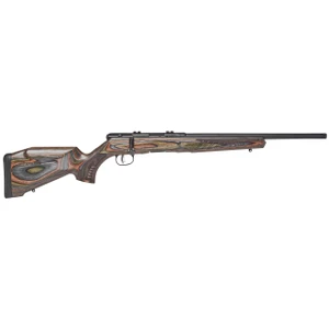 Savage Arms 70249 B22  22 LR 10+1 Cap 18" Matte Black Rec /Barrel Matte Forest Green Laminate Stock Right Hand (Full Size) - 062654702495