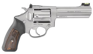 Ruger SP101 .357 Magnum 4.2 Inch Barrel Satin Stainless Finish Adjustable Rear Sight Fiber Optic Front Sight 5 Round - 736676057719