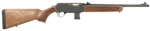Henry H027H9G Homesteader w/Glock Mag Well Adapter 9mm Luger 10+1 16.37" Blued Steel Threaded Barrel, Black Anodized Aluminum/Optic Ready Receiver, American Walnut Fixed Stock - 619835020024