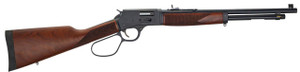 Henry H012GML Big Boy Side Gate 357 Mag Caliber with 10+1 Capacity, 20" Barrel, Overall Blued Metal Finish, American Walnut Stock & Large Loop, Right Hand (Full Size) - 619835200396