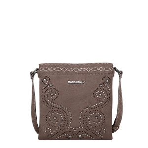 MW1154G-9360 Montana West Cut-Out Collection Concealed Carry Crossbody Coffee -
