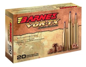 Barnes Vor-Tx .270 Winchester 130 Grain Tipped Triple Shock X-Bullet Boattail 20 Box - 716876027033