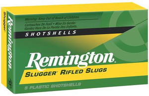 Remington Slugger 12 Gauge 2.75 Inch 1680 FPS 1 Ounce Rifled Slug 5 Box - 047700031002