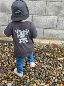 Alquist Arms Logo Toddler Tee Gray -