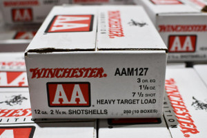 Winchester Ammo AAM127 AA Target Loads 12 Gauge 2.75" 1200 FPS 1-1/8 oz 7.5 Shot 250 Case - 020892004764