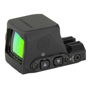 Sig Sauer Electro-Optics SORX1200 Romeo-X Compact Black Anodized | 1 x 24mm 2 MOA Red Dot/32 MOA Red Circle Multi Reticle - 798681686865