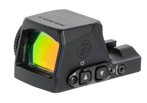 Sig Sauer Electro-Optics SORX1000 Romeo-X Pro  Black Anodized | 1 x 24mm 2 MOA Red Dot/32 MOA Red Circle Multi Reticle - 798681688180