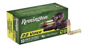 Remington Ammunition 21080 Viper Rimfire 22 LR 36 gr Truncated Cone Solid 50 Per Box/ 100 Cs - 047700000602