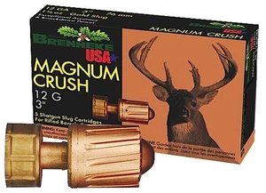 Brenneke SL123CMR Magnum Crush 12 Gauge 3" 1 1/2 oz Slug Shot 5 Per Box - 403012812058