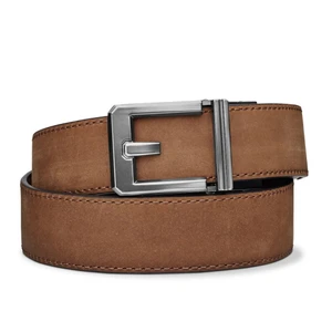 Kore X3 Buckle Black 1.5" Buffalo Leather Gun Belt 24"-44" - 810077911082