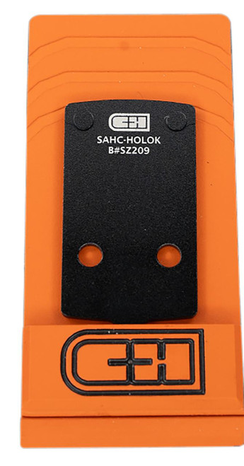 C&h Precision SAHCHOLOK Springfield Hellcat  Black Anodized Holosun 407K/507K RMSc Footprint - 616943731781