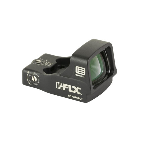 Eotech EFLX3RWBLK EFLX Mini Reflex Sight  Matte Black 1 x 3 MOA Red Dot - 672294700050
