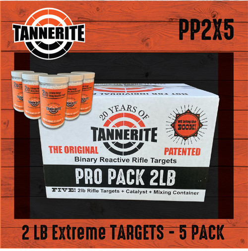 Tannerite Propack 2lb PP2X5 5 2Pount Container - 736211092069