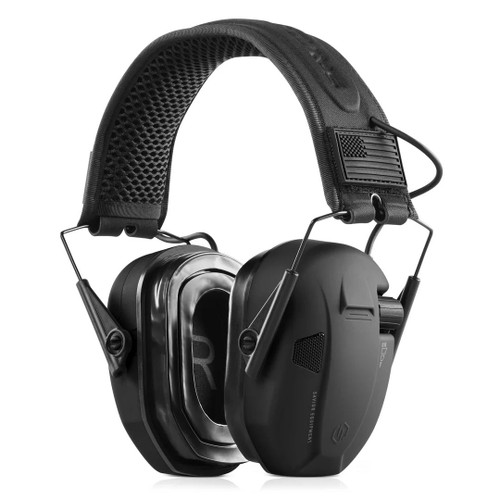 Savior Apollo Electronic Sound Suppressors Ear Muff Black - 812066035250