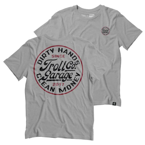 Troll Co. Clothing DHCM Garage Tee Nickel Heather -