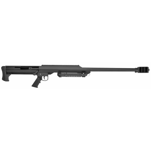 Barrett 13303 M99 416 Barrett 1rd 32" Heavy Barrel, Black Cerakote Aluminum Receiver, Fixed Synthetic Stock w/Sorbothane Recoil Pad, Match Trigger, Manual Safety, Optics Ready - 816715010247