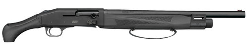 Mossberg 83002 990 AfterShock 12 Gauge Semi-Auto 3" 5+1 18.50" Matte Blued Barrel, Strapped w/M-LOK Forend, Matte Blued Receiver, Black Synthetic Aftershock Grip, Ambidextrous - 015813830027