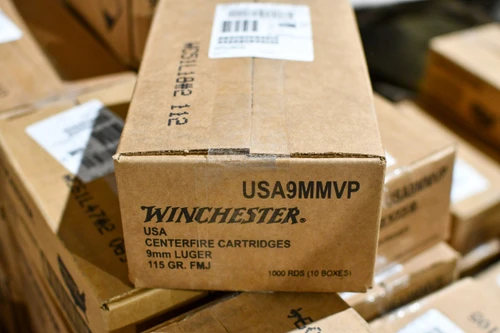Winchester Ammo USA9MMVP Best Value 9mm Luger 115 GR Full Metal Jacket 1000 Case - 5002089221297