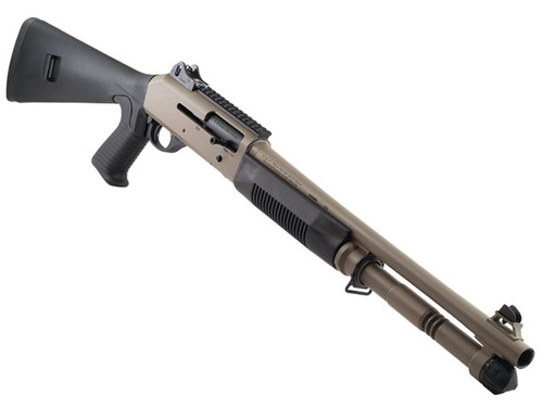 Benelli M4 Tacitcal 18.5 12ga 3" Pistol Grip Shotgun, FDE - 11779 - 650350117790