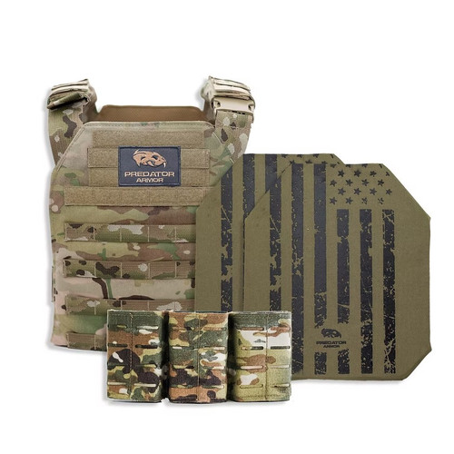 Predator Armor Lvl III Loaded Bundle Multi-Cam -