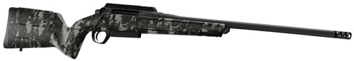 Christensen Arms, Evoke Hunter, Bolt Action Rifle, 308 Winchester, 20", RFR Muzzle Brake, Cerakote Finish, Black, Green Hybrid Hunter Stock, 0 MOA Rail, TriggerTech Trigger, 5 Rounds, 1 Magazine - 840