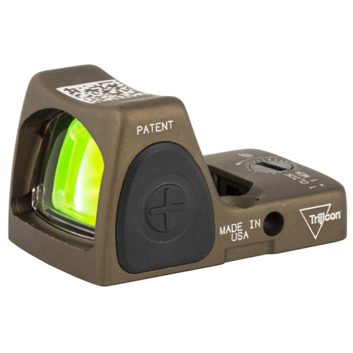 Trijicon RM06-C-700780, RMR, Type 2, Adjustable, 3.25 MOA, Hard Anodized Coyote Brown Finish - 719307615922