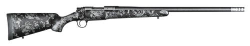 Christensen Arms 8010613300 Ridgeline FFT 6.5 Creedmoor 4+1 20" Carbon Fiber/Threaded Barrel, Stainless Steel, Black with Gray Accents Stock - 696528090854