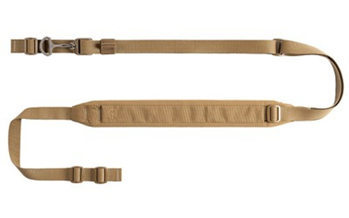 Edgar Sherman Design, ESD Sling, Padded, 2-Point Combat Sling, 1", Matte, Coyote Brown, 20+ Inches of Adjustment, Mounting Hardware not Included - 850051820351