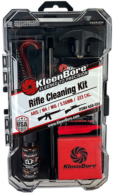 KleenBore AR-15 Tactical Cleaning Kit - 026249005477