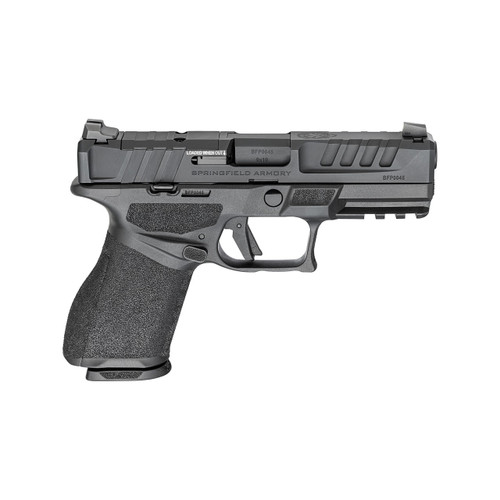 Springfield, Echelon 4.0C, Semi-automatic, Striker Fired, Polymer Frame Pistol, Compact, 9MM, 4" Barrel, Melonite Finish, Black, Optics Ready Slide, Front Tritium Night Sight, Tactical Rack U-Dot Rear