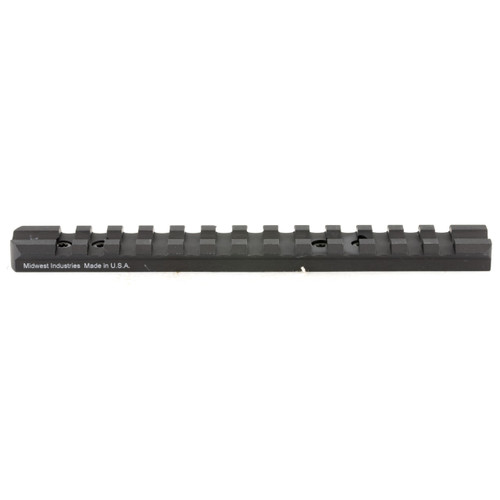 Midwest Industries, 1 Piece Base, Black, Picatinny Rail, Marlin 336/1895 - 818537014489