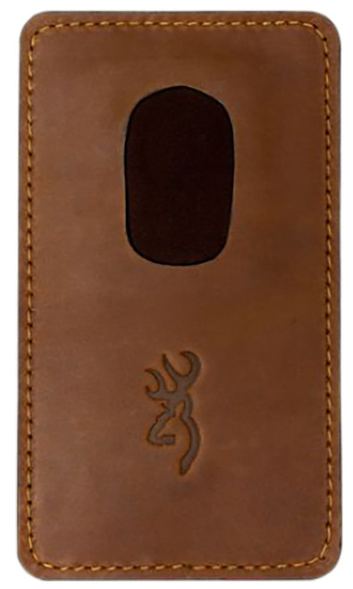 Browning 129088 Barrel Rest  XL Brown Leather - 02361499099