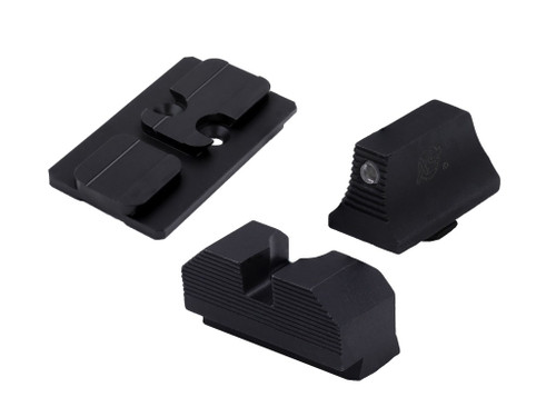 XS Sight Minimalist Glock MOS Optic Plate & Sight Bundles fits ACRO - 647533001595