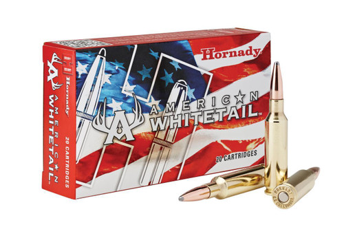 Hornady 8144 American Whitetail 25-06 Remington 117 GR InterLock 20 Bx - 090255381443