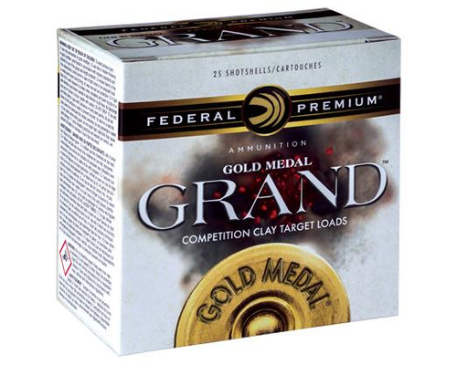 Federal Gold Medal Grand 12ga 1235 FPS 7.5 Shot 250 Round Case - 5000454461760
