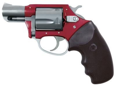 Charter Undercover Lite .38 Special +P 2 Inch Silver Barrel Red Frame 5 Round - 678958538236