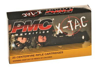 PMC 5.56X X-Tac 5.56 NATO Full Metal Jacket Boat-Tail 55 GR 20Box - 741569010115