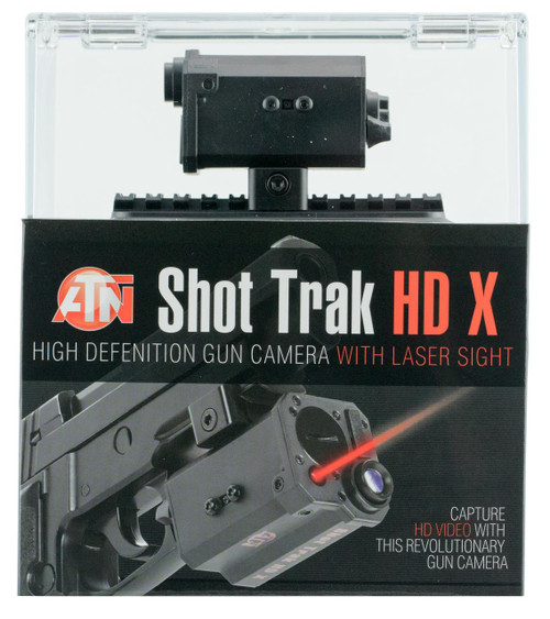 ATN SOGCSHTR2 Shot Trak-X HD Video Camera 1920 x 1080p 5mW Red Laser Black - 658175113676