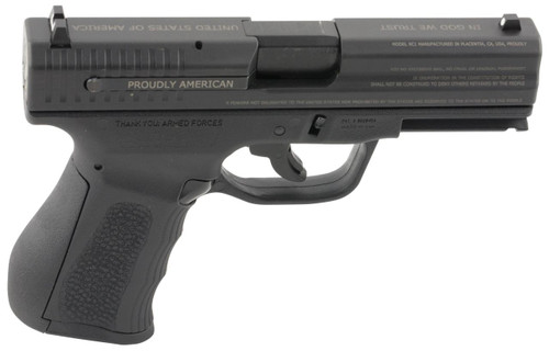 FMK G9C1G2ECM 9C1 G2 Engraved *State Approved* Double 9mm Luger 4" 10+1 Black Polymer Grip/Frame Black Engraved - 850979004208