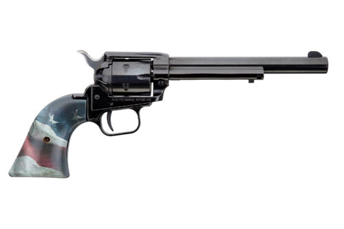 Heritage Mfg RR22B6 Rough Rider Small Bore 22 LR 6.50" 6 Round US Flag Grips - 727962703632