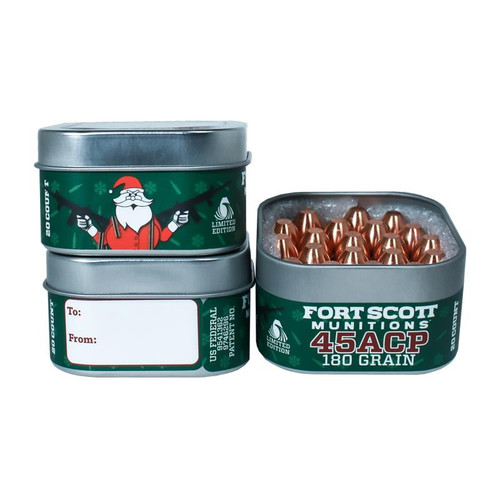 Fort Scott 45 ACP 180 Gr Christmas Tin - 400000148892
