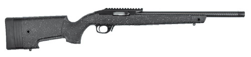 Bergara Rifles BXR002 BXR  Semi-Auto 22 LR 10+1 16.50" TB Black Cerakote Gray Speck Black Carbon Fiber Stock Right Hand (Full Size) - 043125110032