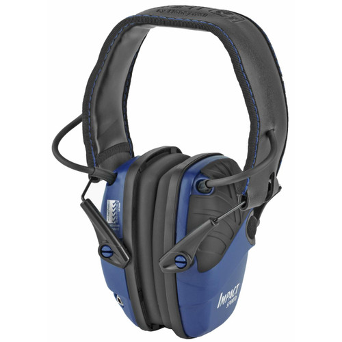 Howard Leight Impact Sport Ear Muff Real Blue - 033552025290