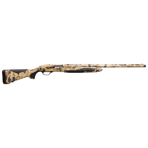 Browning 011740204 Maxus II  12 Gauge 28" 4+1 3.5" Vintage Tan Camo Fixed Overmolded Grip Paneled Stock Right Hand (Full Size) - 023614997634