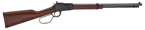 Henry Small Game Rifle .22 Short/Long/Long Rifle 20 Inch Octagon Barrel Skinner's Sights Large Loop Lever American Walnut Stock 16 Rounds .22LR/21 Rounds Short - 619835011114