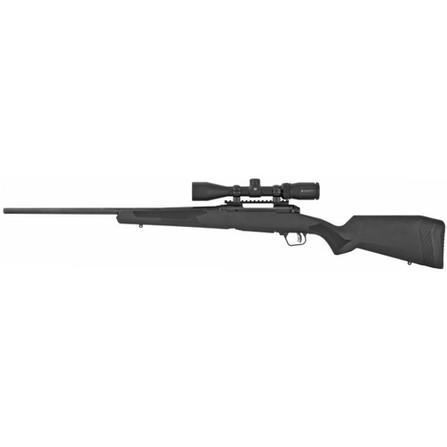 Savage Arms 57312 110 Apex Hunter XP 270 Win 4+1 Cap 22" Matte Black Rec/Barrel Matte Black Stock Right Hand (Full Size) Includes Vortex Crossfire II 3-9x40mm Scope - 011356573124