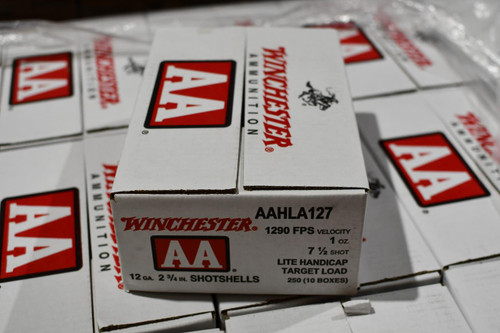 Winchester Ammo AAHLA127 AA Target Loads 12 Gauge 2.75" 1 oz 1290 FPS 7.5 Shot 250 Case - 020892014183